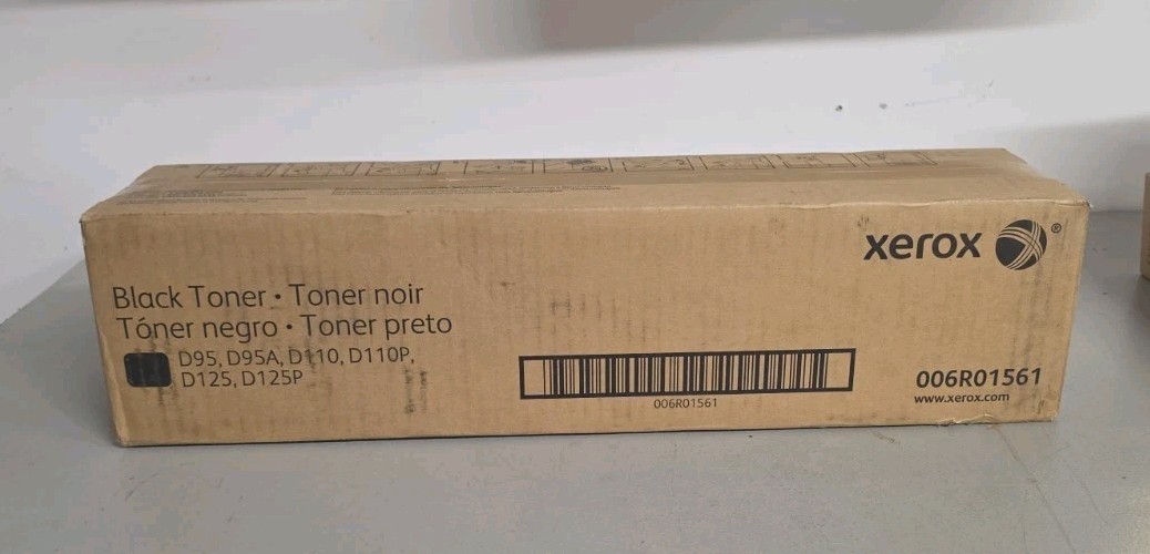 NEW SEALED Genuine Xerox Black Toner Cartridge 006R01561 6R1561 D95 D95A D110 