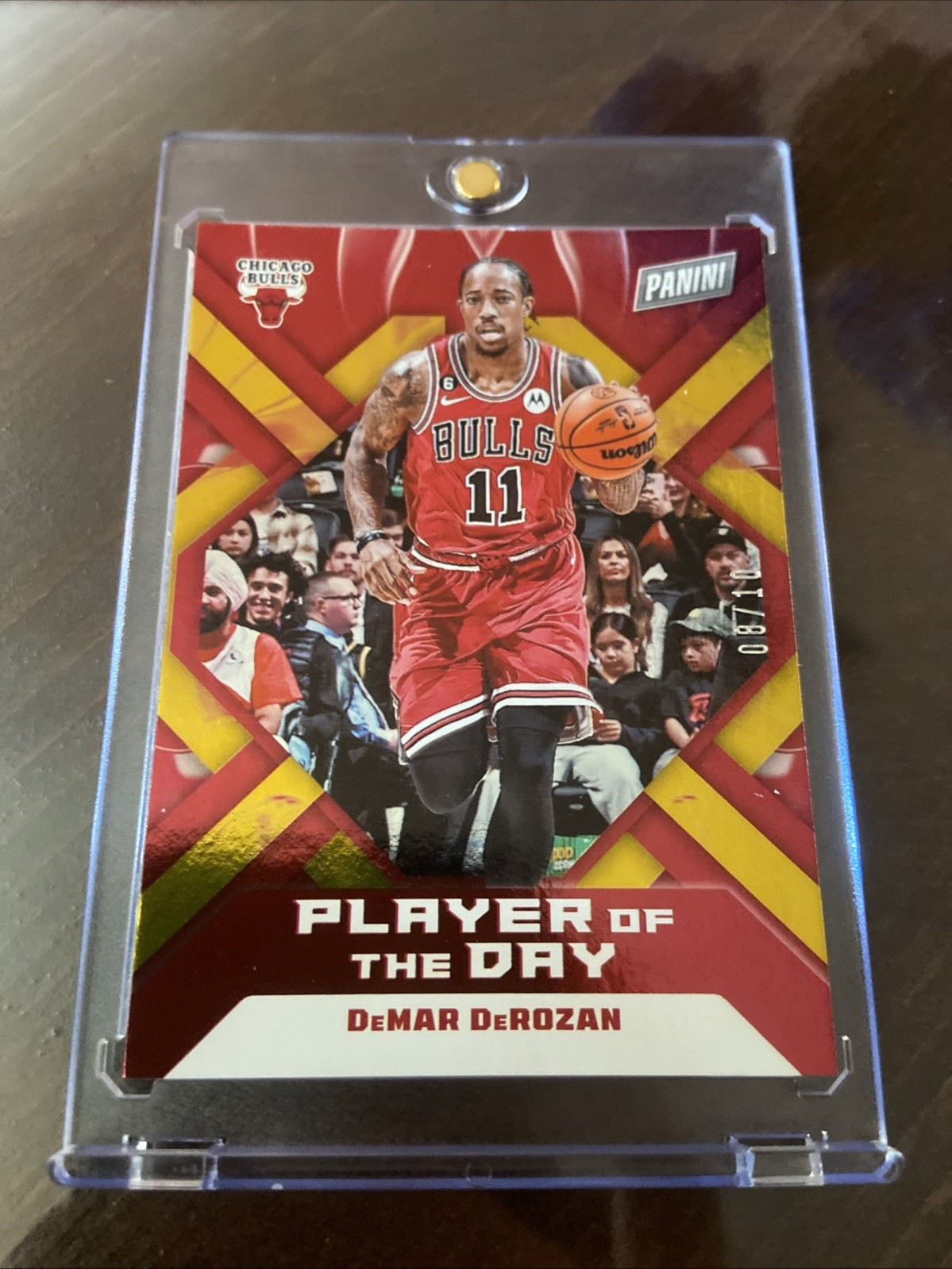 2022-23 Panini Player of the Day DeMar DeRozan #12 Gold /10