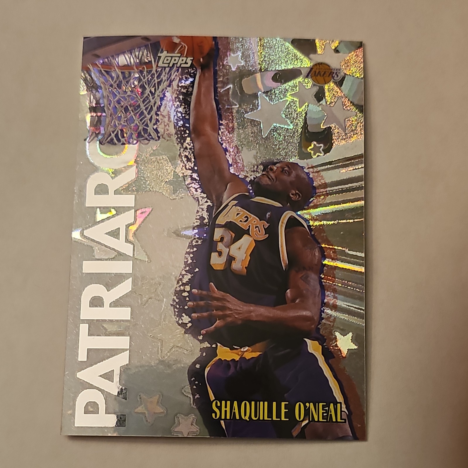 1999-00 Topps - Patriarchs Shaquille O'Neal #P6 Lakers 🔥🔥🔥