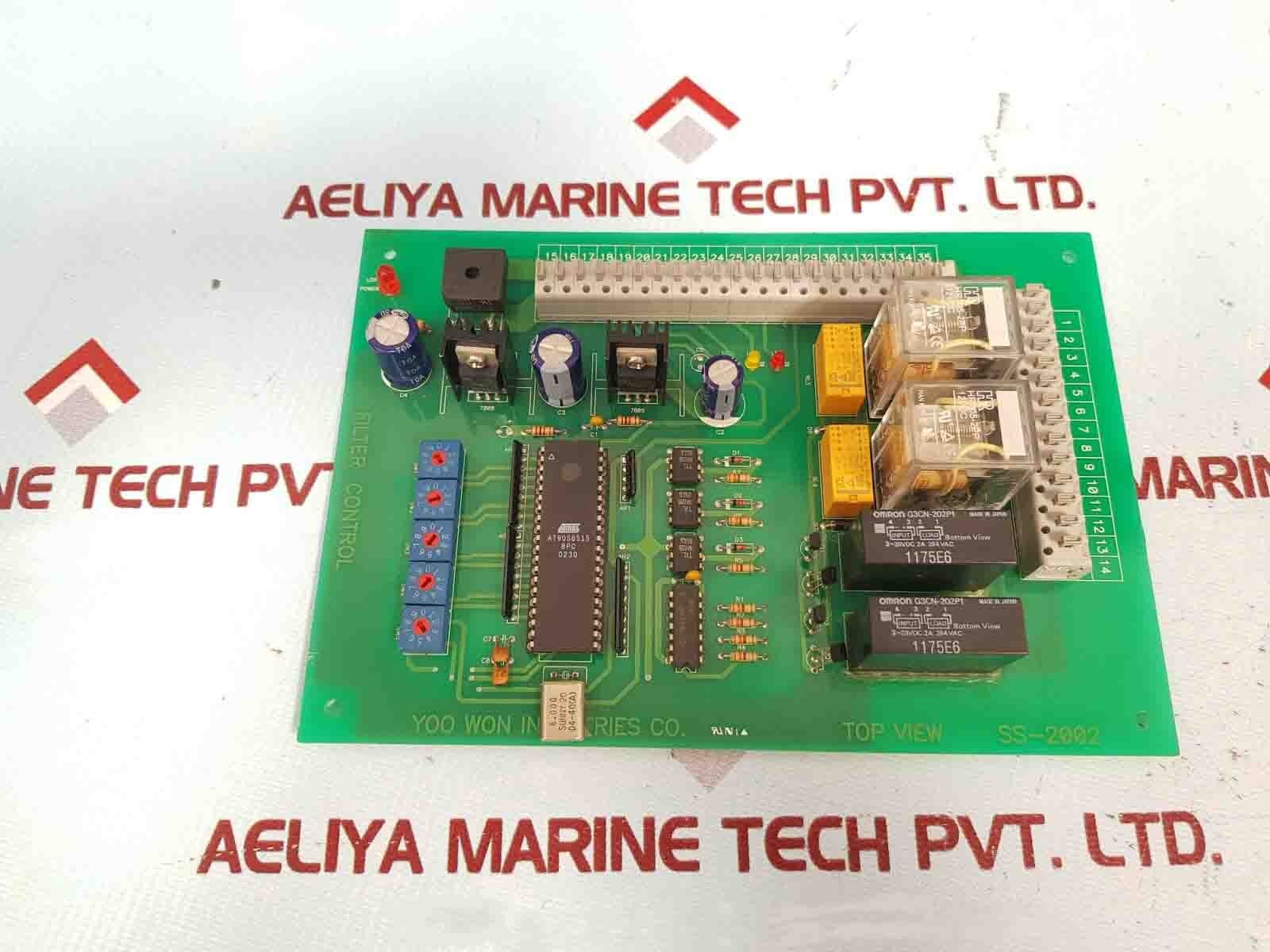 YOOWON SS-2002 Filter Control Printed Circuit Board YOOWON SS-2002 Filter Control Printed Circuit Board
