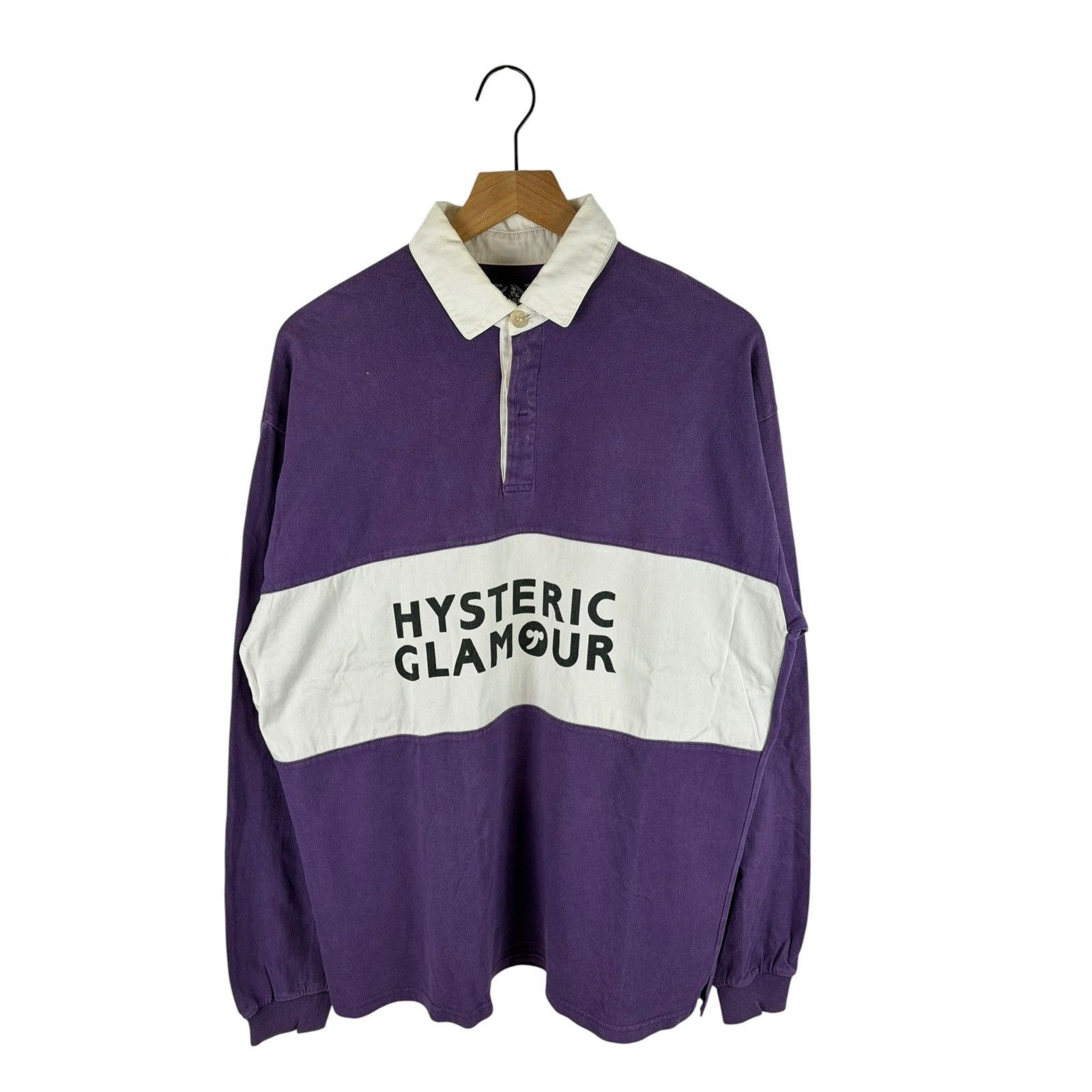 HYSTERIC GLAMOUR Vintage Rugby Shirt