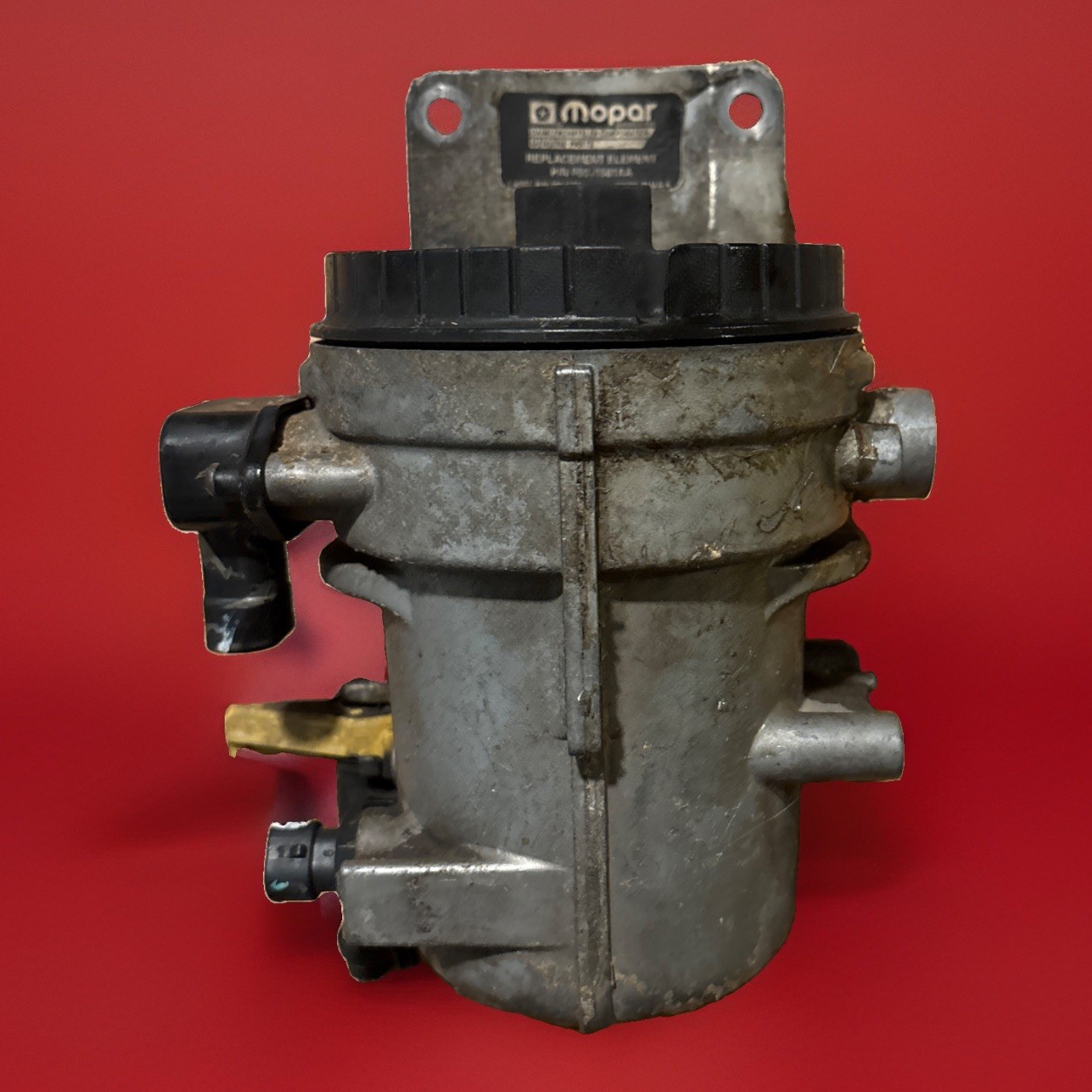 OEM 2003-2007 Dodge Ram 5.9L Cummins Fuel Filter Housing Canister 05015581AA OEM 2003-2007 Dodge Ram 5.9L Cummins Fuel Filter Housing Canister 05015581AA