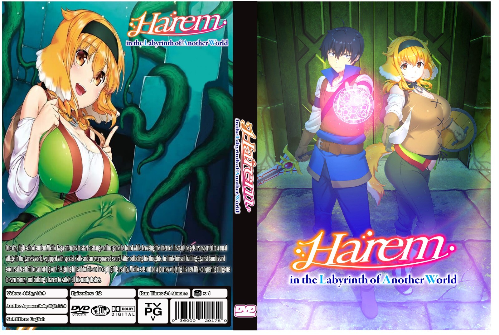 Harem in the Labyrinth of Another World Anime Series U\'n\'c\'u\'tEpisodes 1 to 12