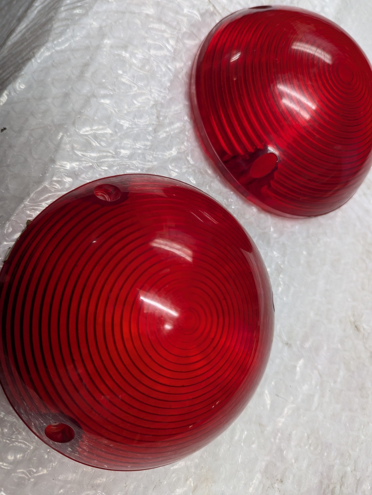 1968-73 Chevy Corvette Round Tail Light Lenses 1968-73 Chevy Corvette Round Tail Light Lenses