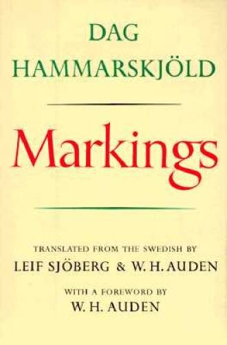 Markings - Hardcover By Dag Hammarskjold - ACCEPTABLE