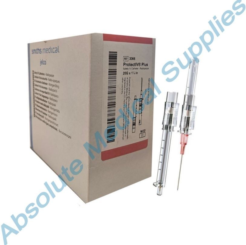 *50-Pieces* ProtectIV Plus Safety Catheter Radiopaque 3066 *50-Pieces* ProtectIV Plus Safety Catheter Radiopaque 3066