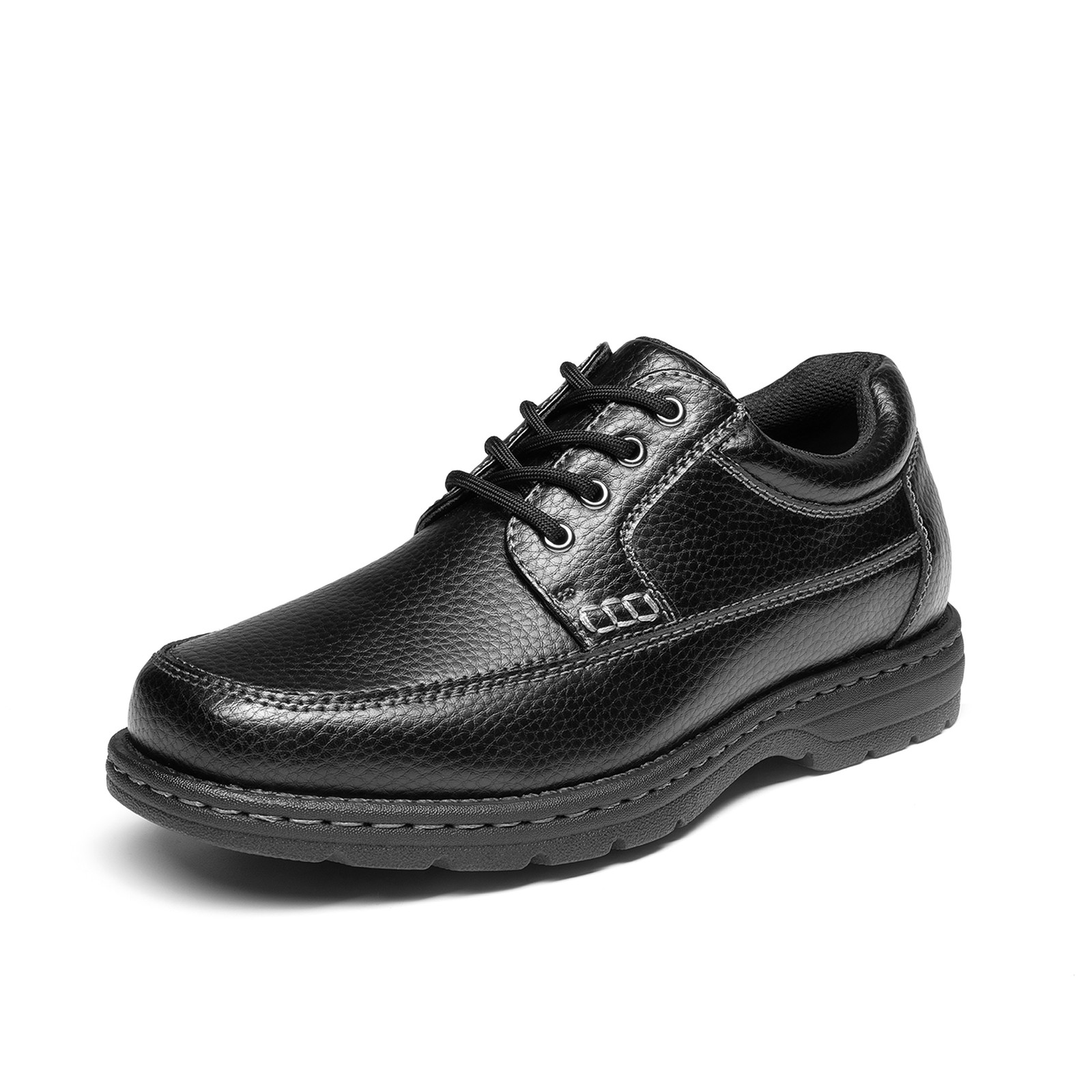Men’s Square Toe Business Dress Shoes Classic Lace-Up Oxfords Shoes