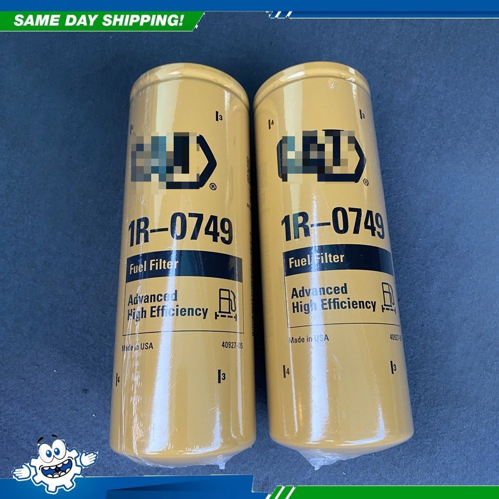 2 Pack of NEW  CAT  ~ 1R0749 Fuel Filter Assembly ~ CATERPILLAR