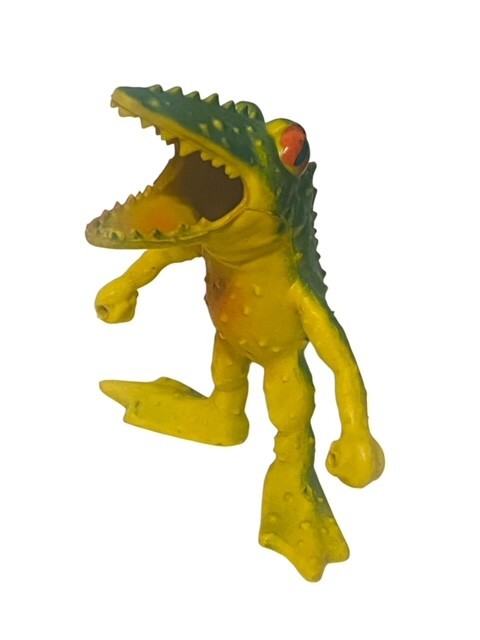 Froggacuda Arco Other World Action Figure Rubber Toy Vtg Alligator Frog Reptile Froggacuda Arco Other World Action Figure Rubber Toy Vtg Alligator Frog Reptile
