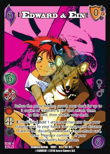 1X-Edward & Ein-CB01-Cowboy Bebop-Universus 1X-Edward & Ein-CB01-Cowboy Bebop-Universus