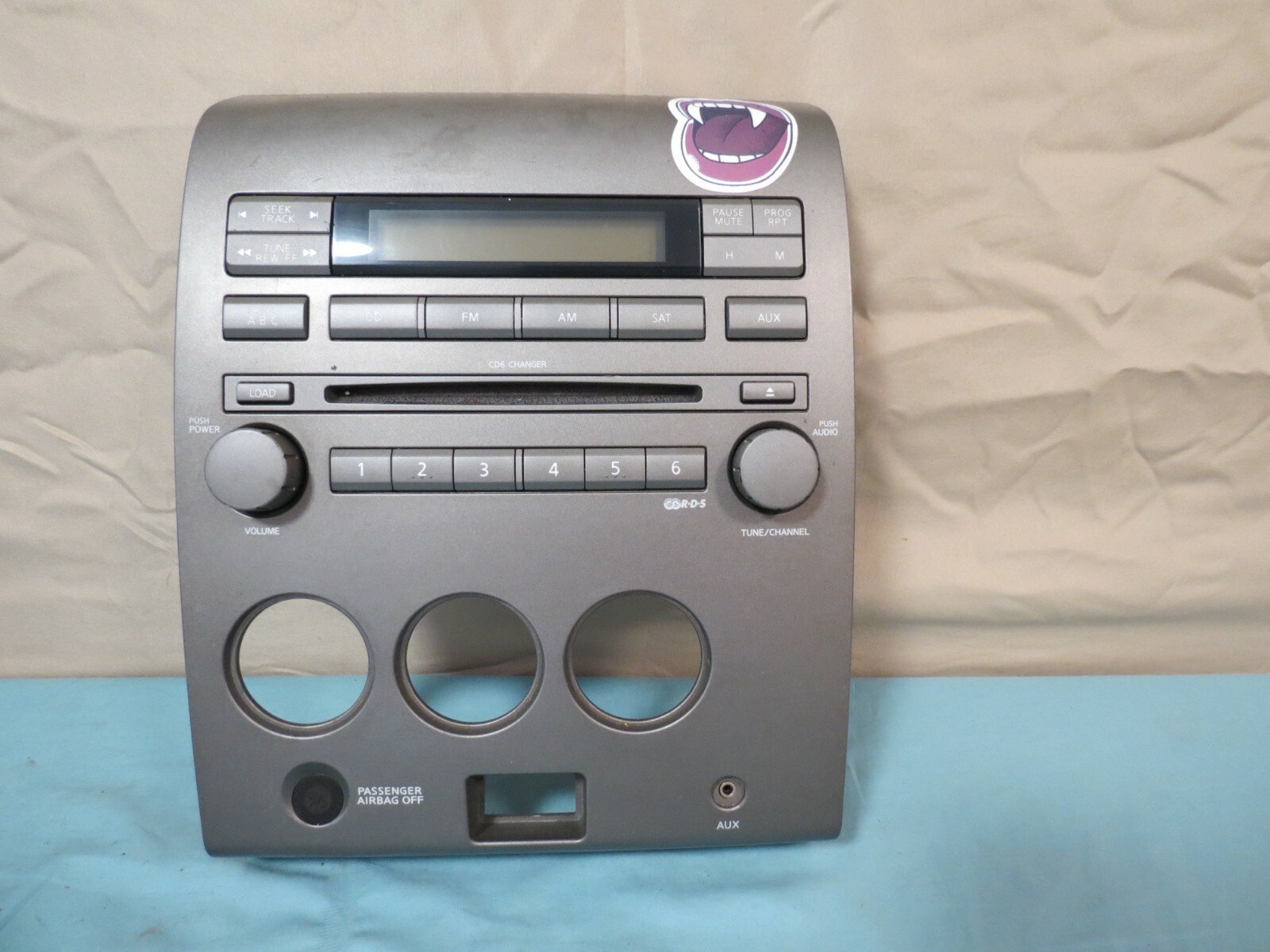 ✅ 04 05 06 07 Nissan Titan RDS CD AUX AM FM Radio AC Climate Control Panel OEM ✅ 04 05 06 07 Nissan Titan RDS CD AUX AM FM Radio AC Climate Control Panel OEM