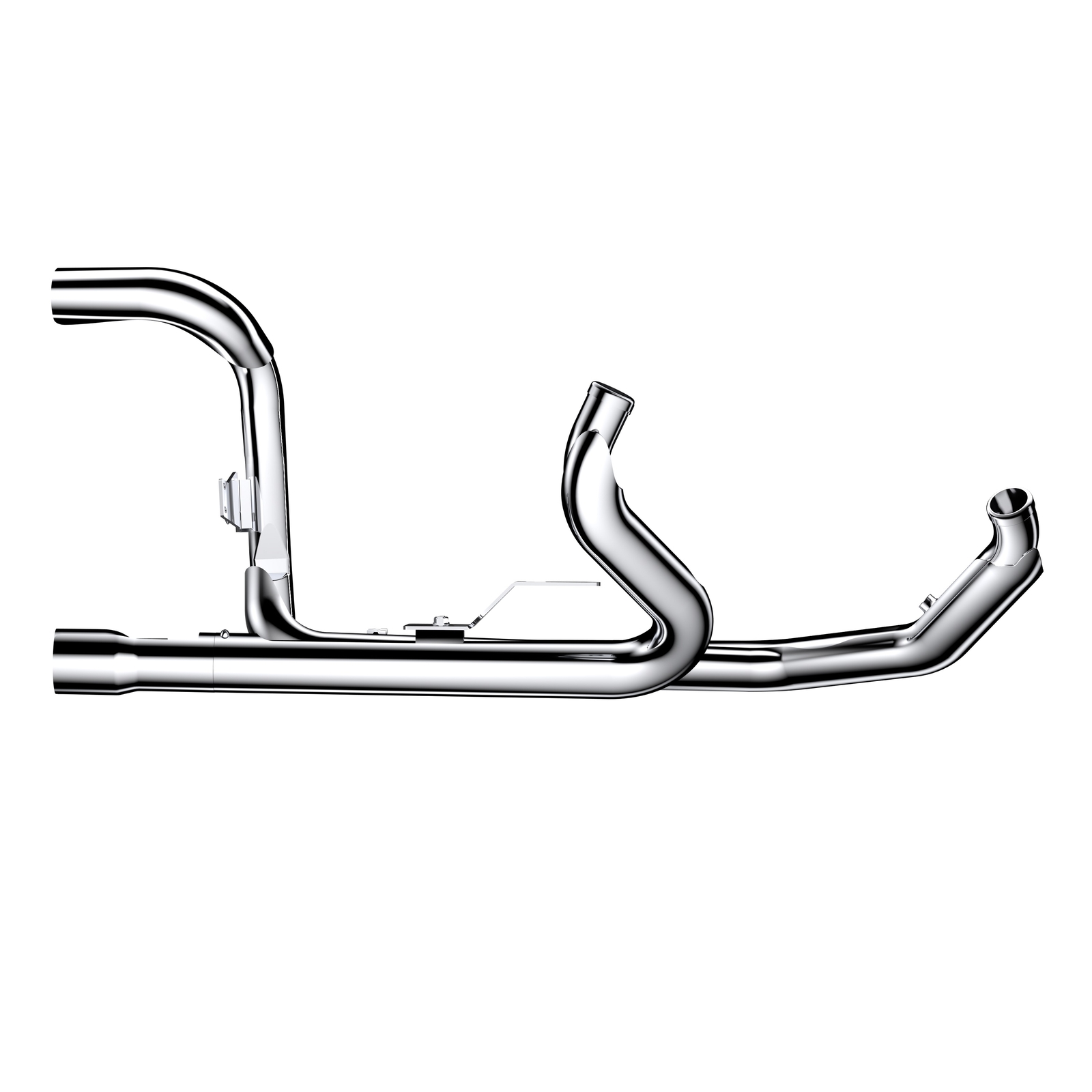 SHARKROAD Front Exhaust Pipe Set for Harley 2017-Up Touring