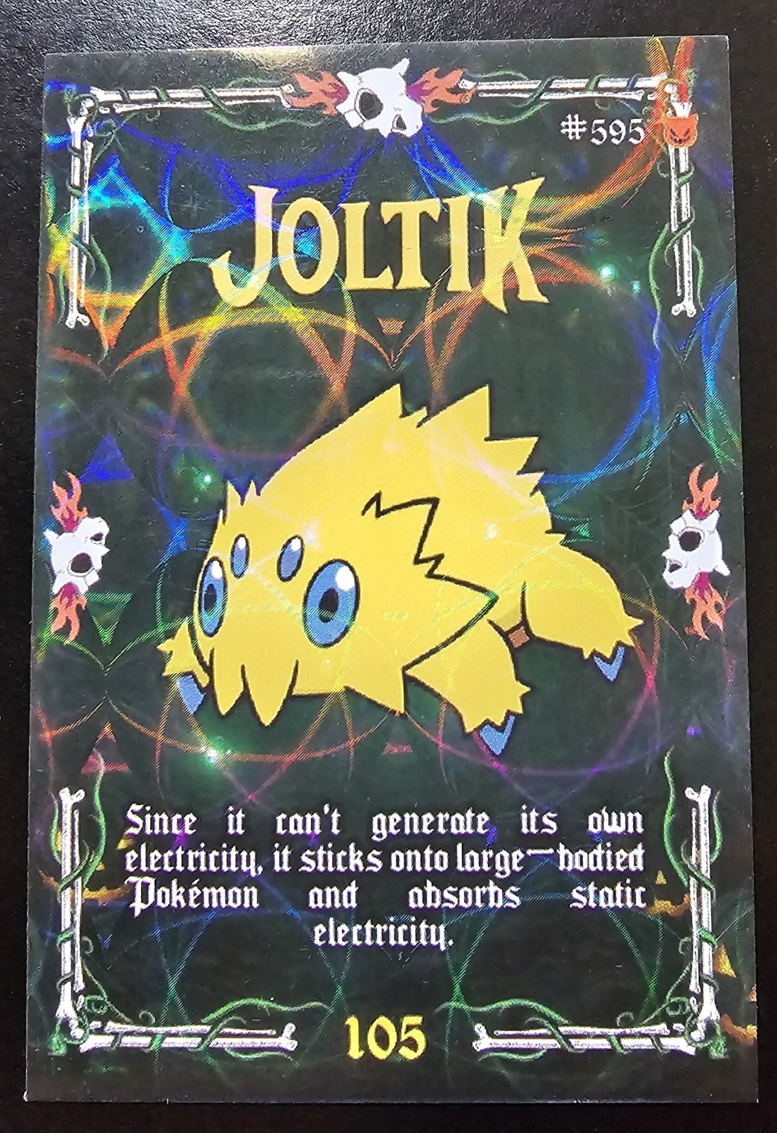 JOLTIK - POKEMON PRISMA HALLOWEEN RARE CCG HOLO