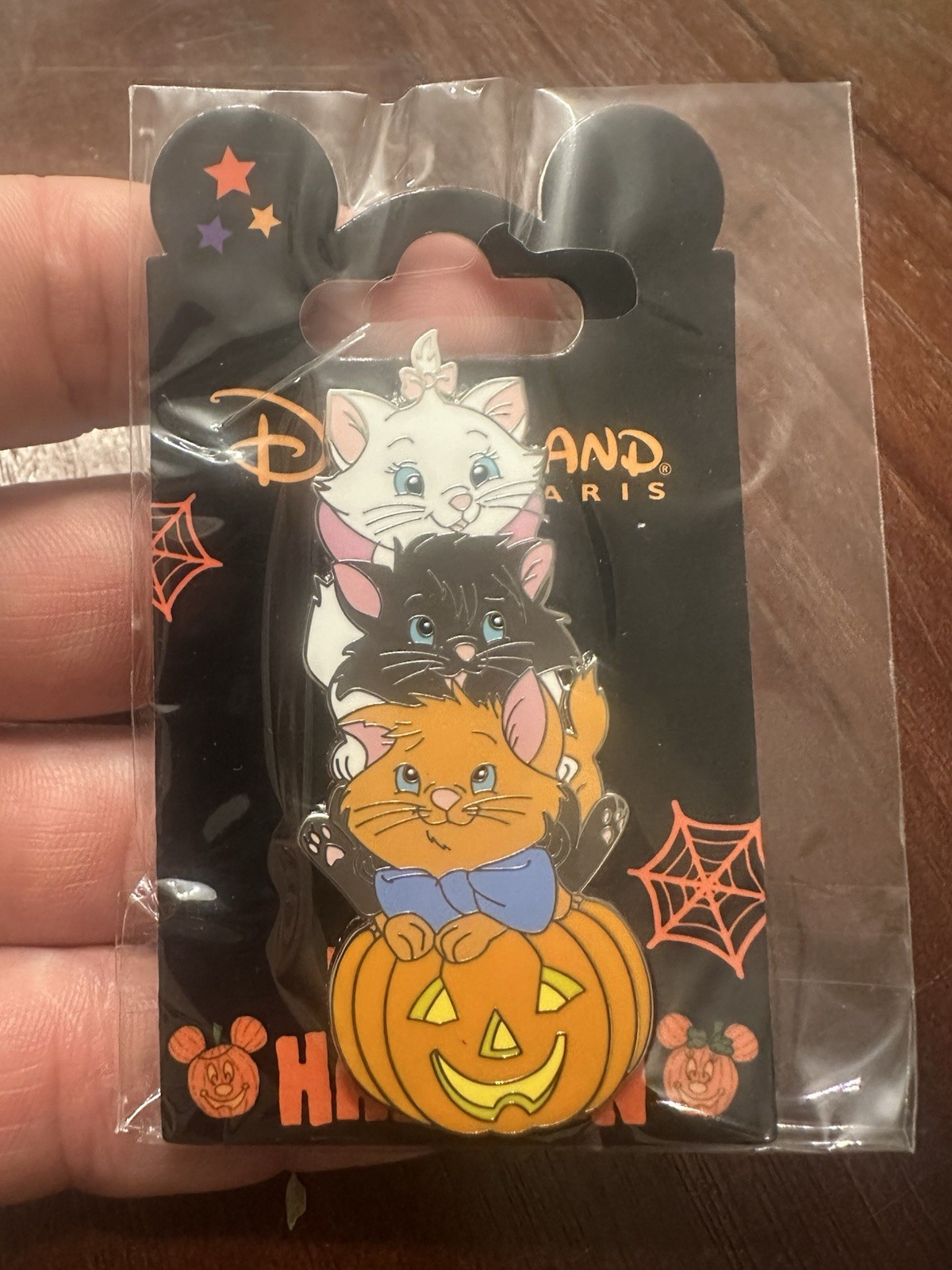 Disney Pin Aristocats in Pumpkins Aristokittens DLP Paris Halloween 2022