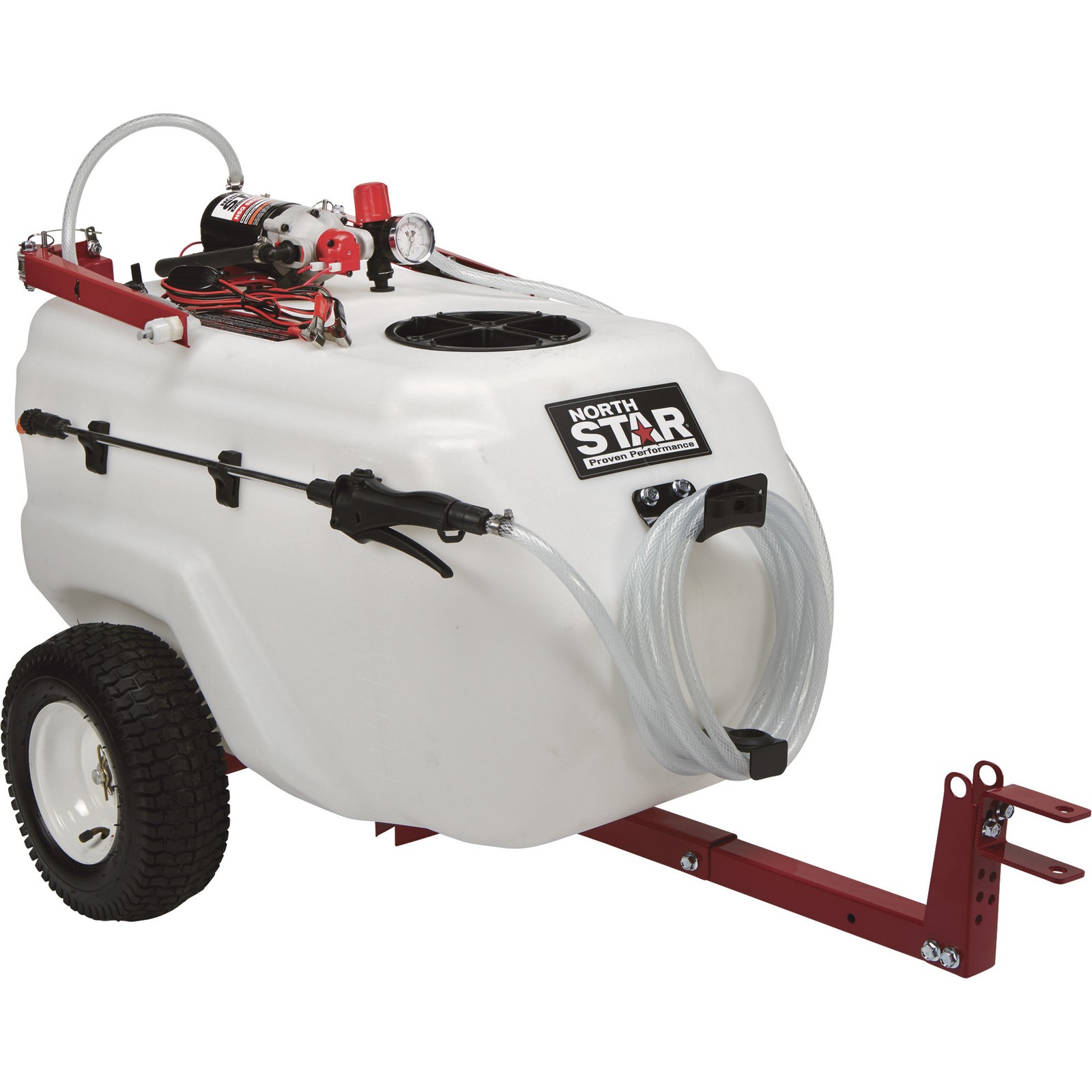 NorthStar Tow-Behind Trailer Boom/Broadcast/Spot Sprayer, 31-Gallon Capacity, NorthStar Tow-Behind Trailer Boom/Broadcast/Spot Sprayer, 31-Gallon Capacity,