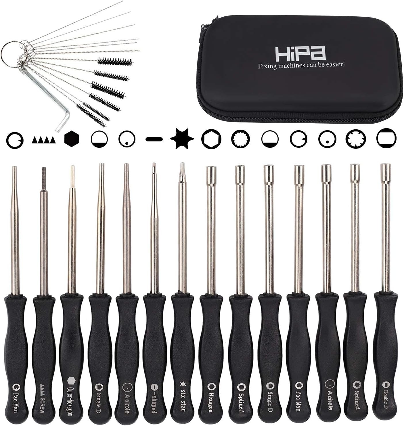 Hipa 14pc Carb Adjustment Tool Kit 2-Cycle Small Engines Hipa 14pc Carb Adjustment Tool Kit 2-Cycle Small Engines