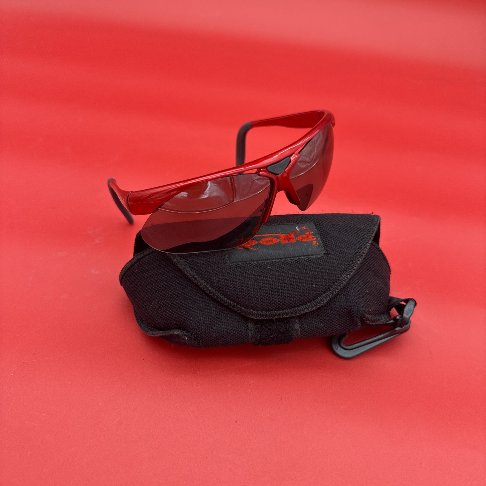 Bolle PAROLE Red / Gray Amber Clear Red Sunglasses 75mm READ