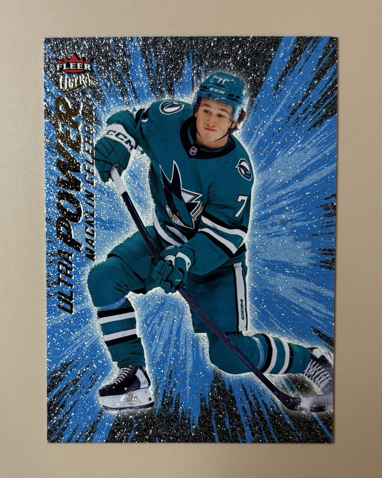2024-25 Macklin Celebrini - Fleer Ultra - Ultra Power Blue Rookie #UP-16 OF 30🔥 2024-25 Macklin Celebrini - Fleer Ultra - Ultra Power Blue Rookie #UP-16 OF 30🔥