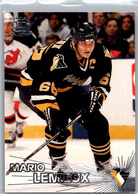 Mario Lemieux 2001-02 Pacific 1997-98 Crown Collection Update Silver - Penguins Mario Lemieux 2001-02 Pacific 1997-98 Crown Collection Update Silver - Penguins