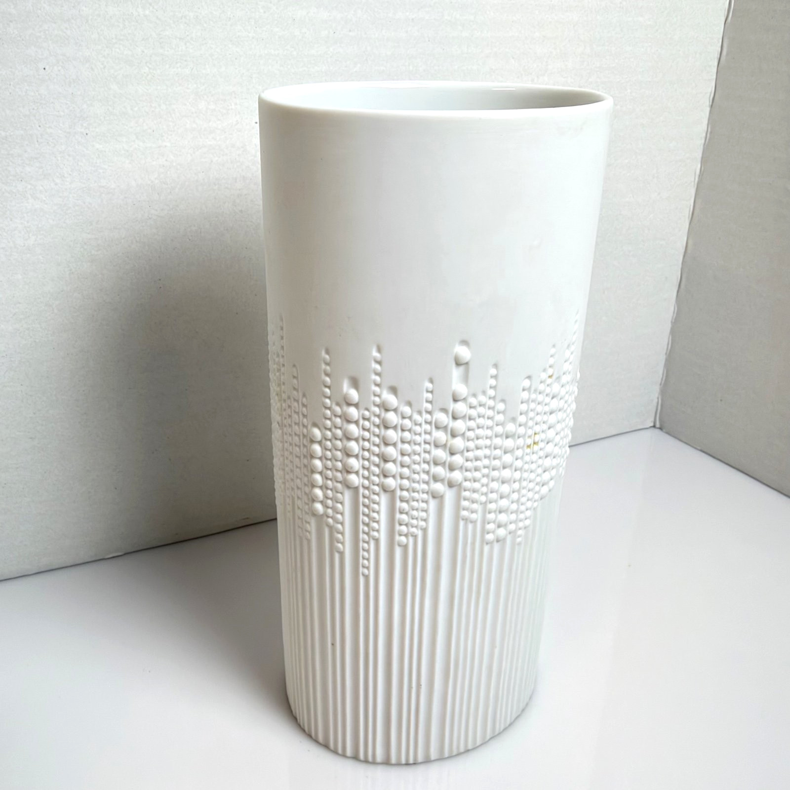 Vtg Rosenthal Studio Line Tapio Wirkkala White Bisque 9 Vtg Rosenthal Studio Line Tapio Wirkkala White Bisque 9