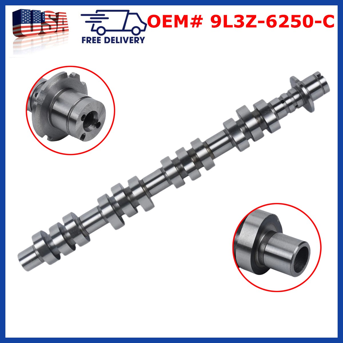 Fits Ford F150 Expedition Lincoln Navigator 09-14 RH Intake Camshaft 9L3Z-6250-C