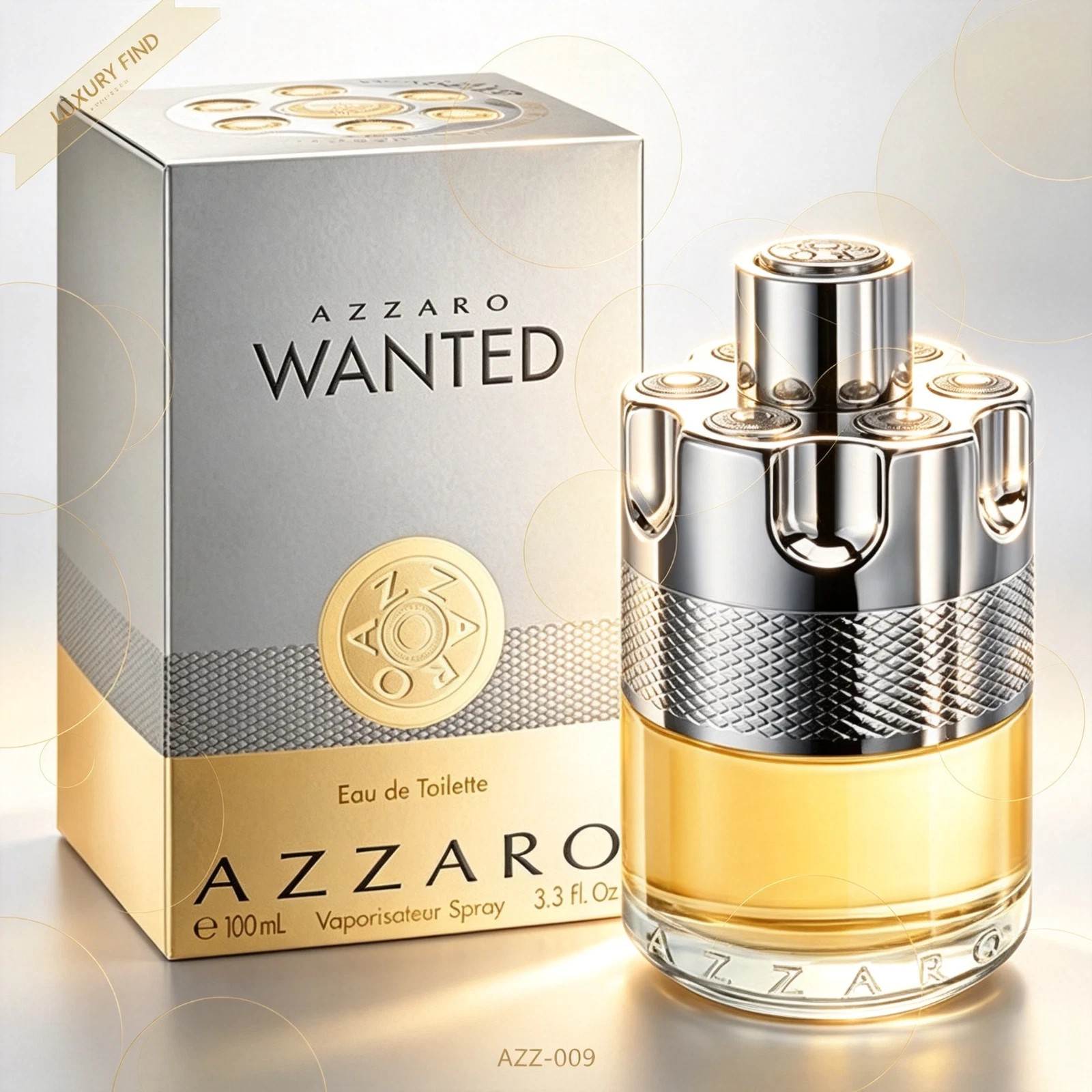Azzaro Wanted by Azzaro Cologne for Men EDT 100ML New In Box