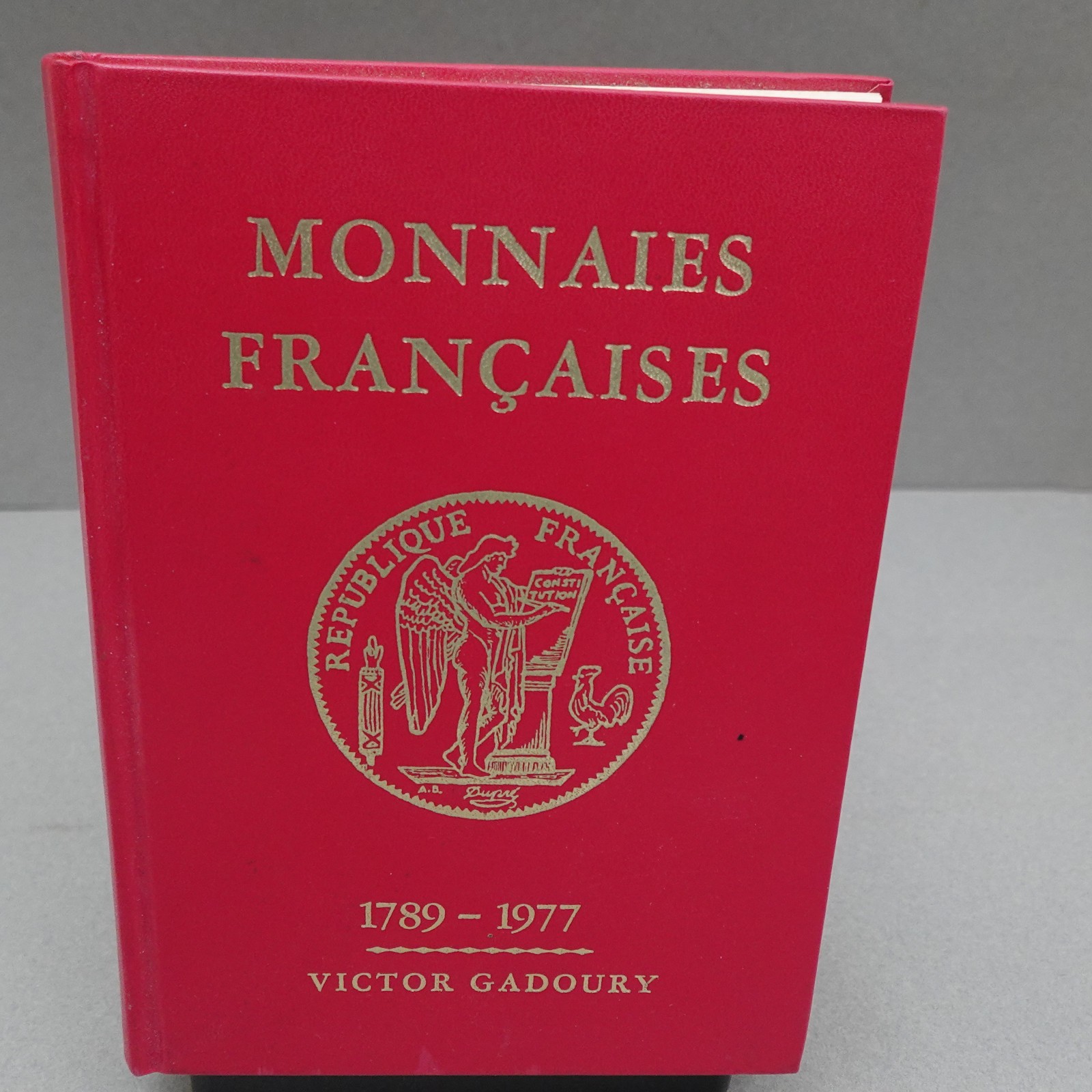 Monnaies Francaises 1789-1977 Victor Gadoury French Coins Price Guide Hardcover
