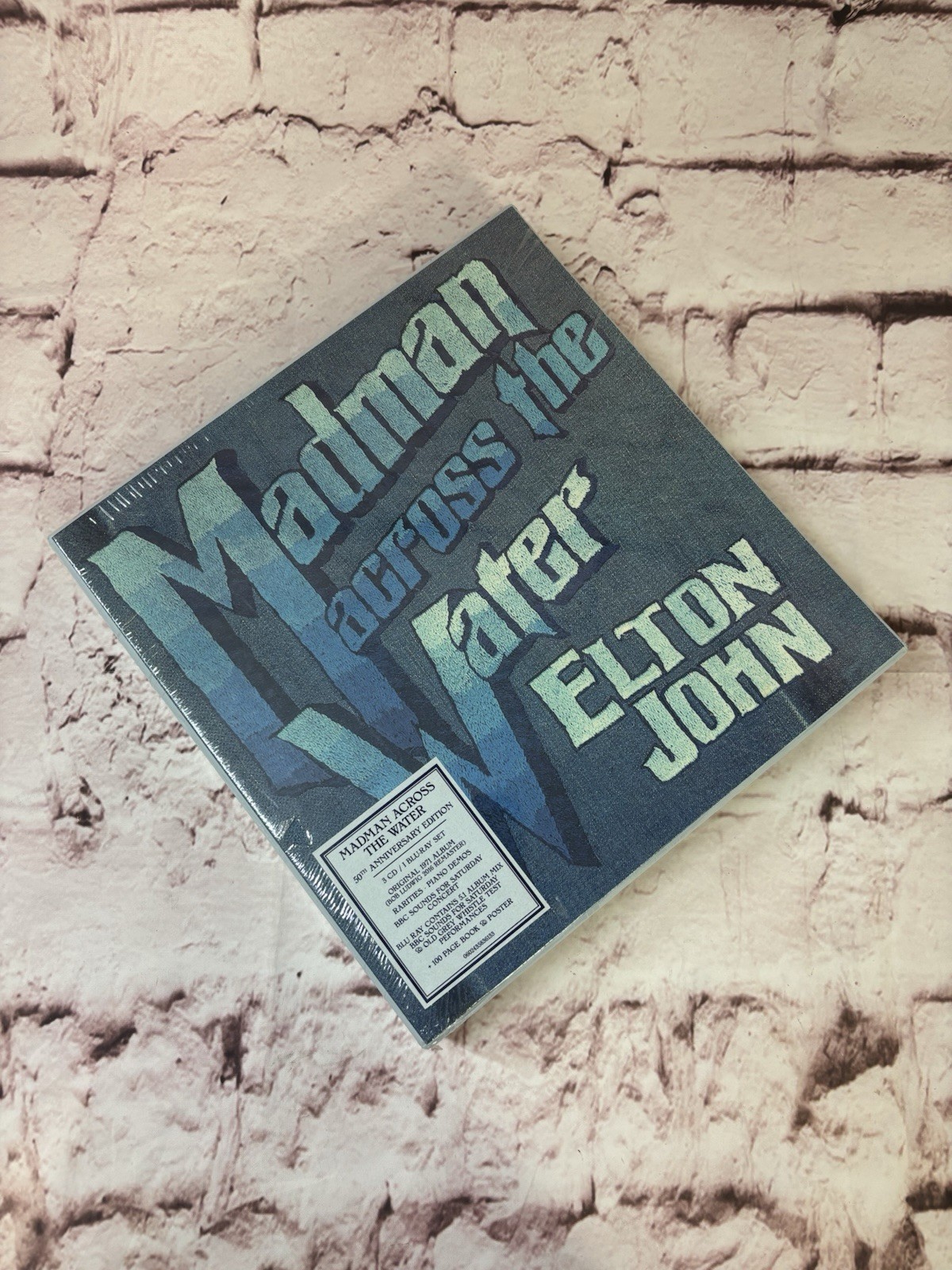 Elton John : Madman Across the Water CD 50th Anniversary Album Blu-ray 4 SEALED Elton John : Madman Across the Water CD 50th Anniversary Album Blu-ray 4 SEALED
