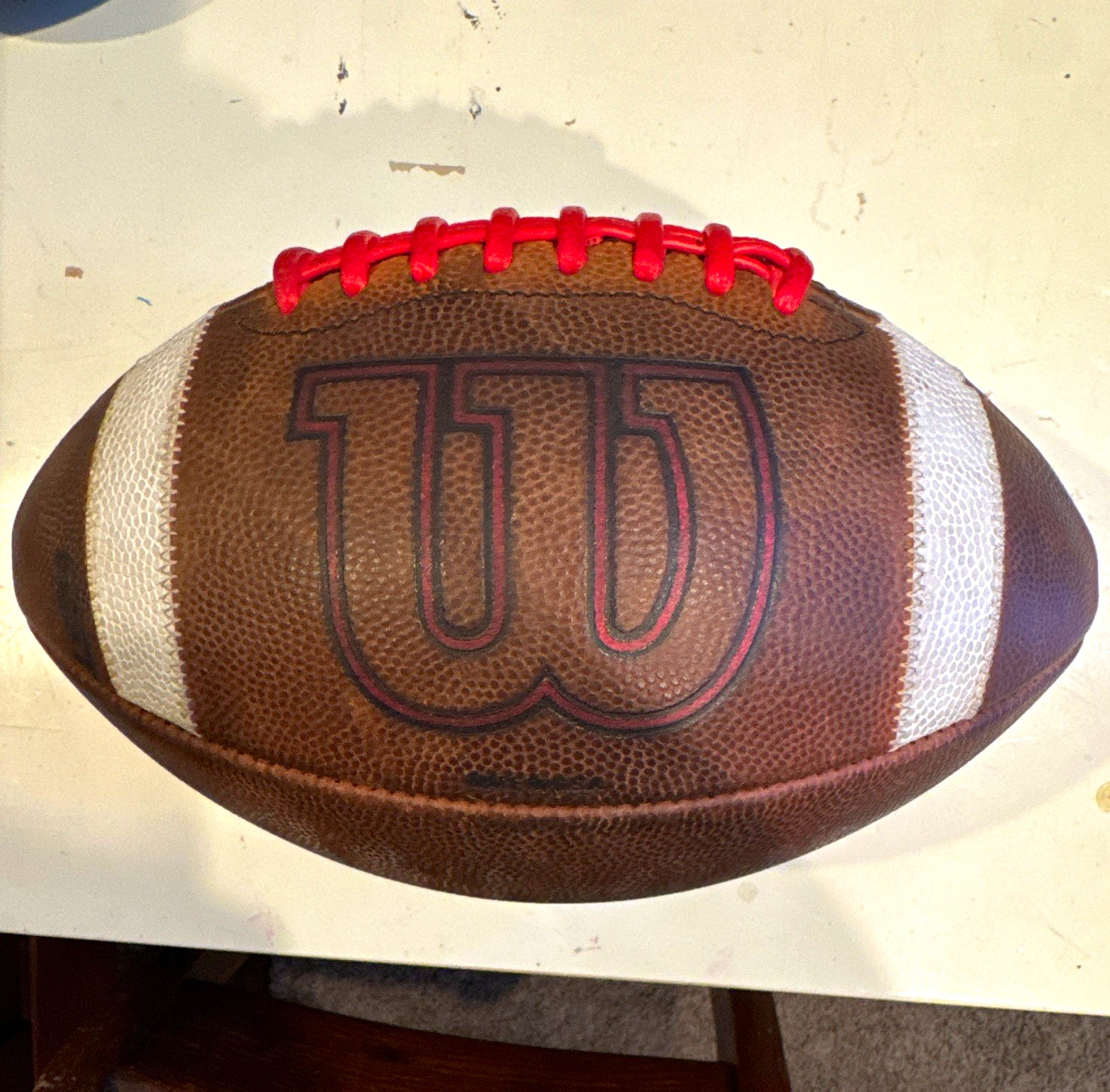 Wilson GST Football real leather (Pre mudded) Wilson GST Football real leather (Pre mudded)