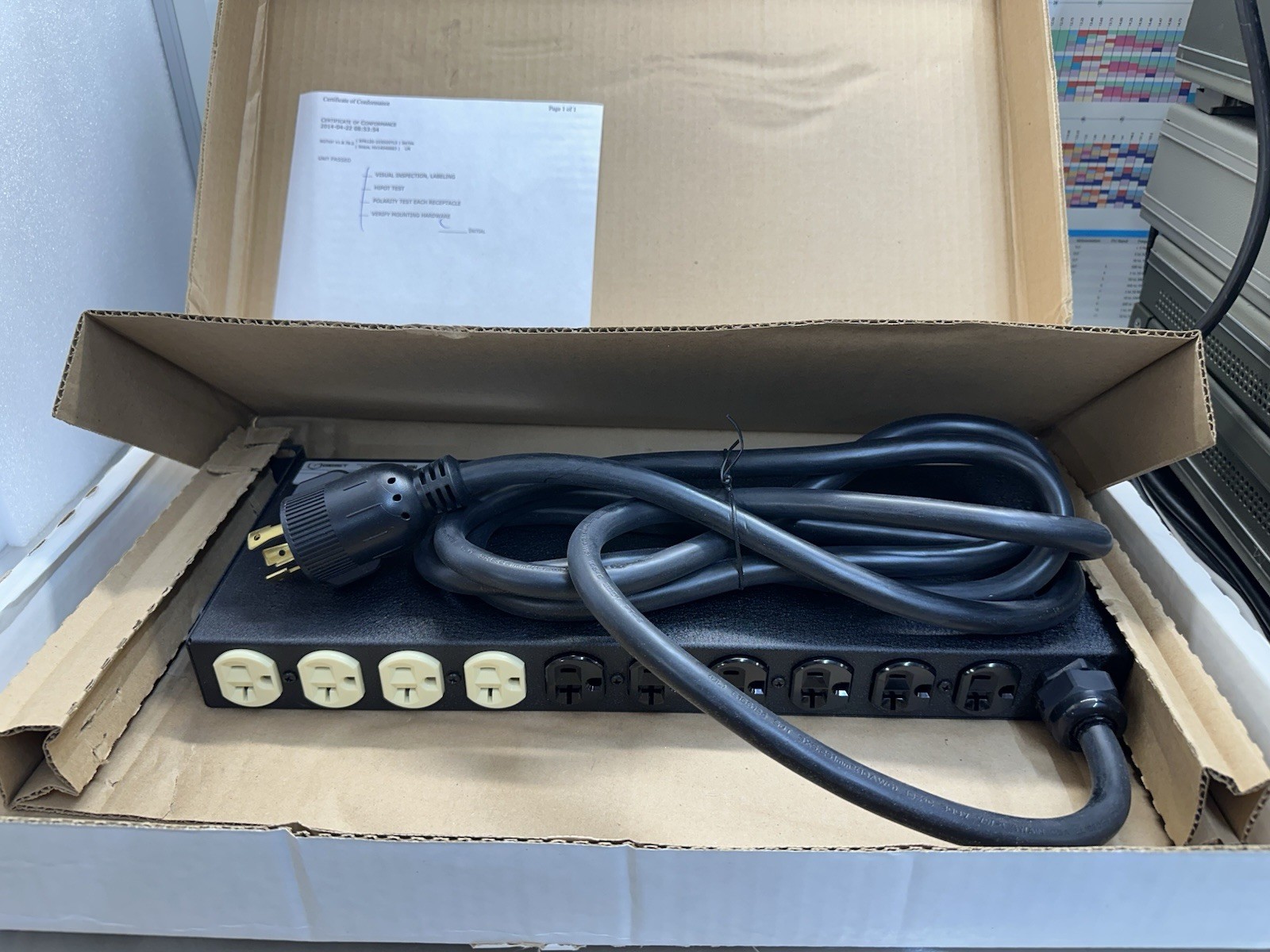 Vertiv Geist XPR120-103D20TL5 12-Outlet Power Distribution Unit rPDU
