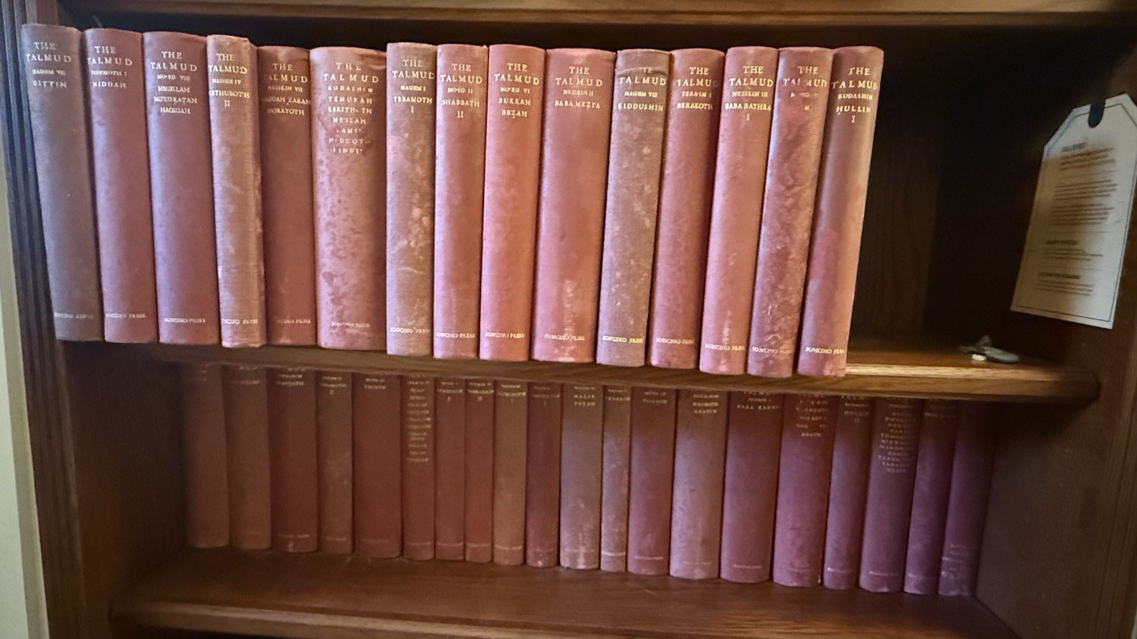 The Babylonian Talmud (1935), Soncino Press, Complete 35 Vol Set The Babylonian Talmud (1935), Soncino Press, Complete 35 Vol Set