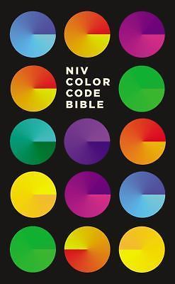 NIV Color Code Bible by Thomas Nelson (2017, Hardcover)