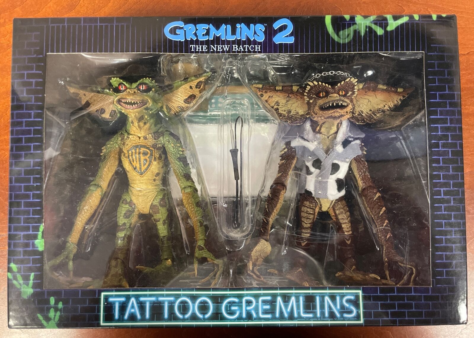 TATTOO GREMLINS 2 TWO PACK NEW BATCH NECA REEL TOYS 1:10 ACTION FIGURE SEALED