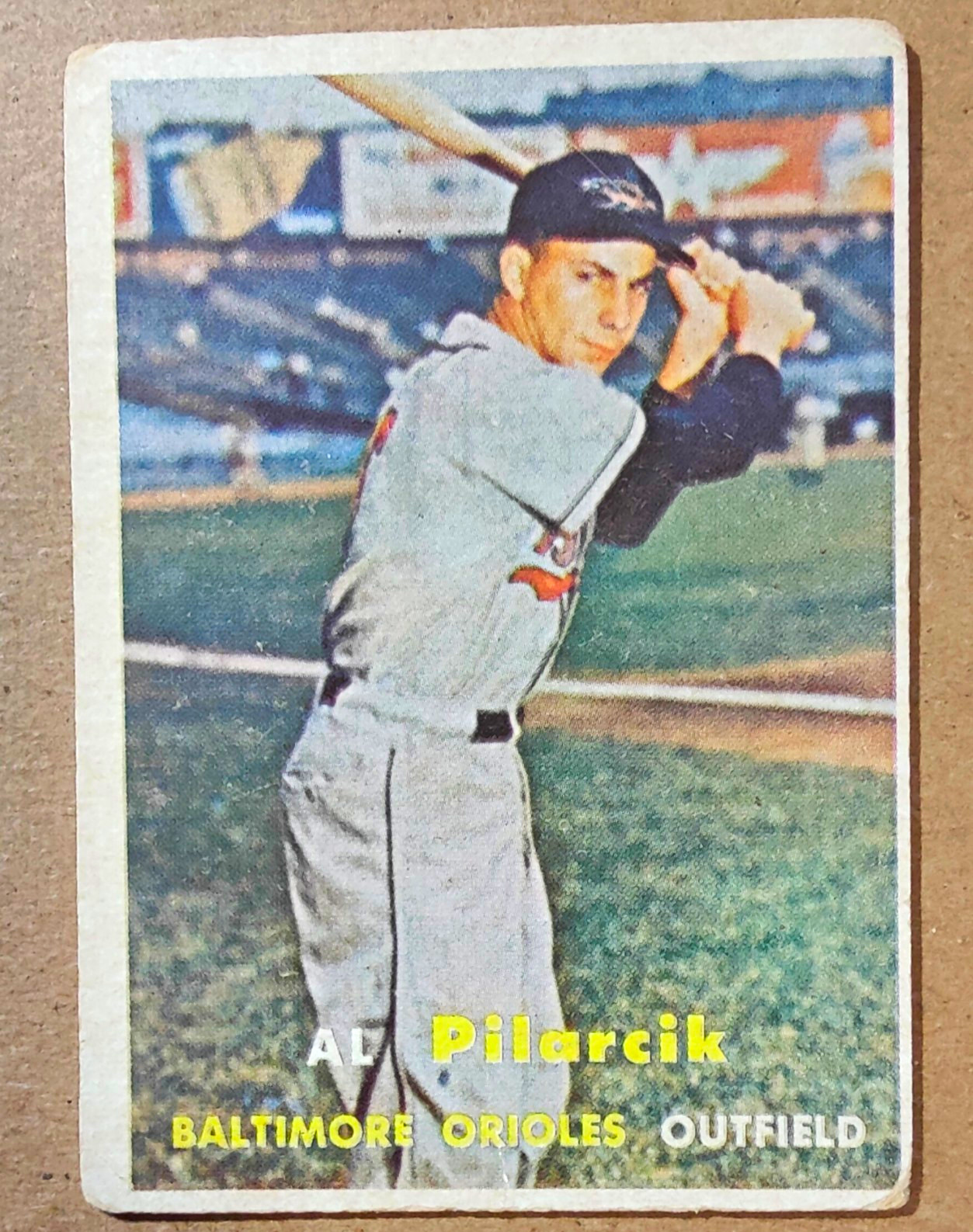 Topps 1957 Topps Scarce Series - Al Pilarcik Baltimore Orioles #311 Rookie