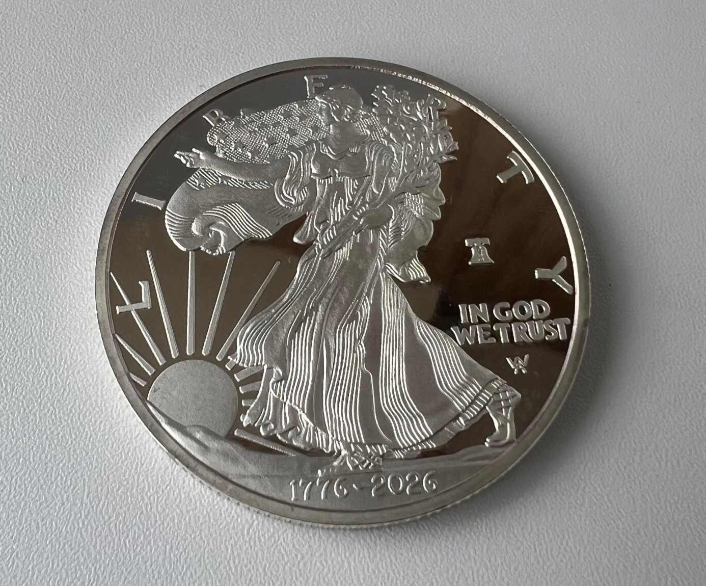 1776-2026 W 250th Anniversary American Eagle Silver Coin Proof 1oz 