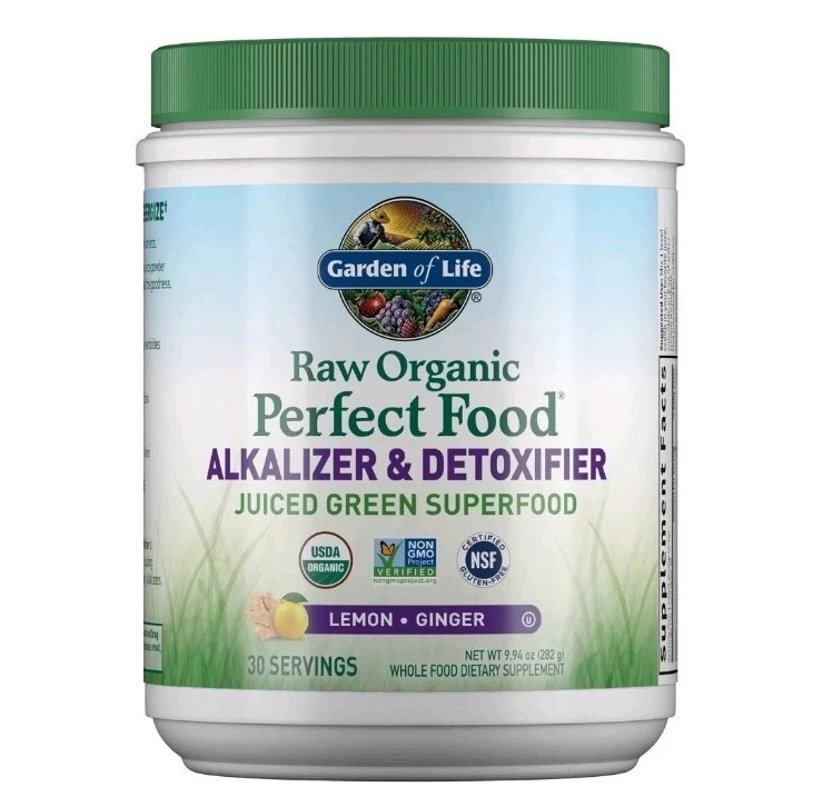 Garden of Life Raw Organic Perfect Food Alkalizer Detoxifier Greens Exp 09/26