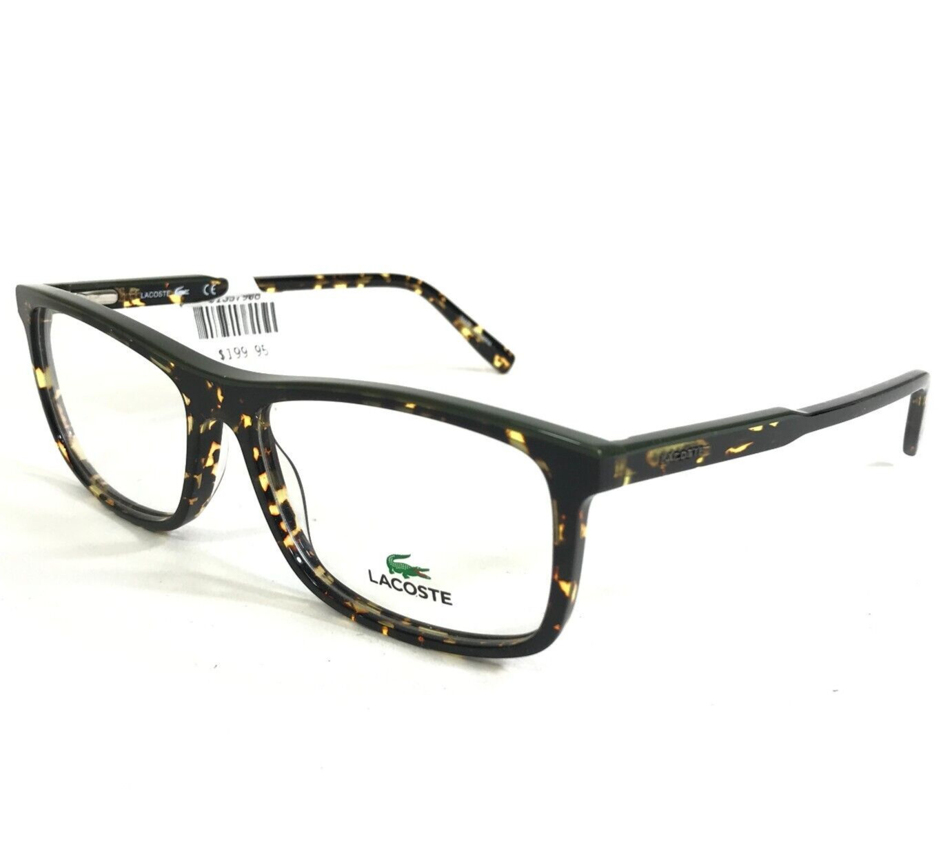 Lacoste Eyeglasses Frames L2860 215 Tortoise Rectangular Full Rim 55-15-145 Lacoste Eyeglasses Frames L2860 215 Tortoise Rectangular Full Rim 55-15-145