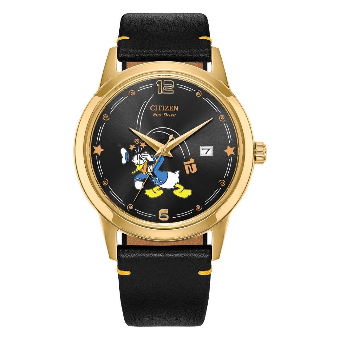 Citizen Men\'s Disney Donald Duck Seeing Stars Eco-Drive Watch AW1789-04W