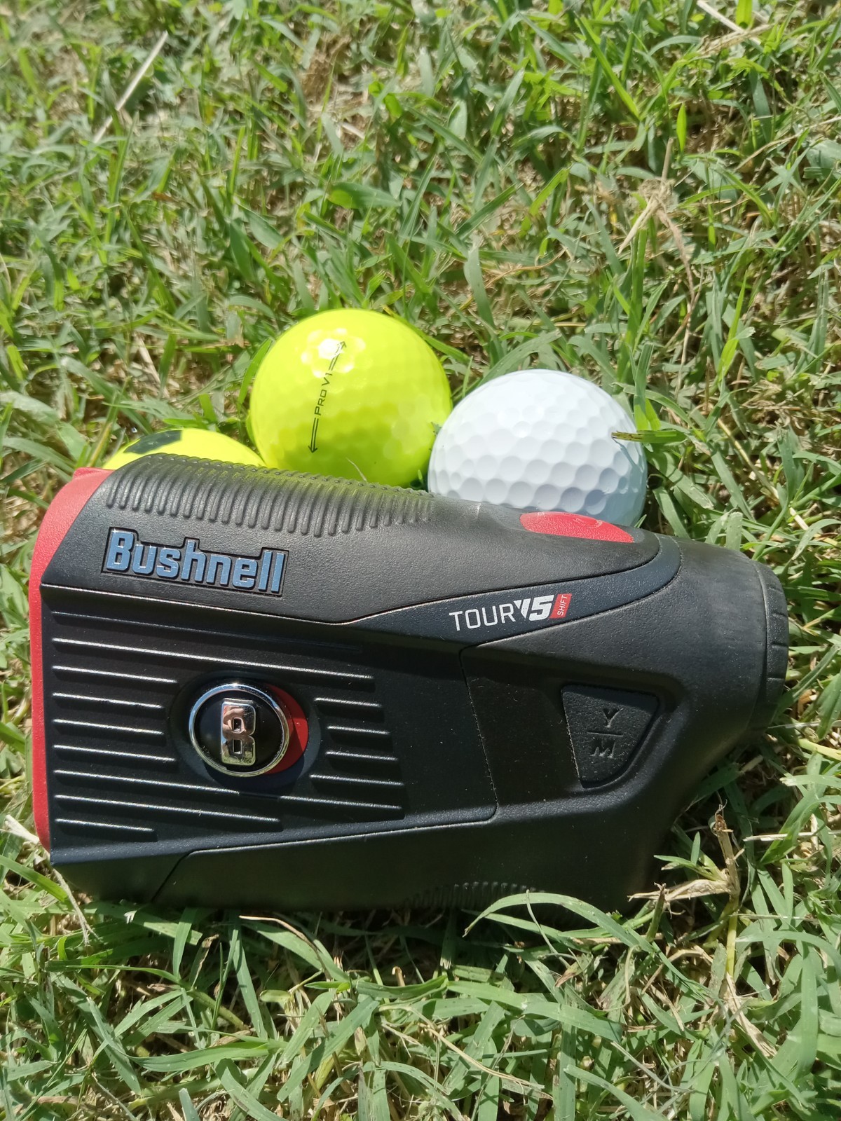 Bushnell Tour V5 Shift Slope Laser Rangefinder ⛳ Red/Black ⛳