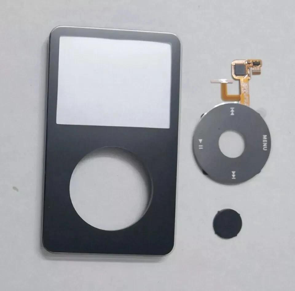 New Front Face Plate Turntable & Dots Apple iPod Classic Video 5 Gen 30GB