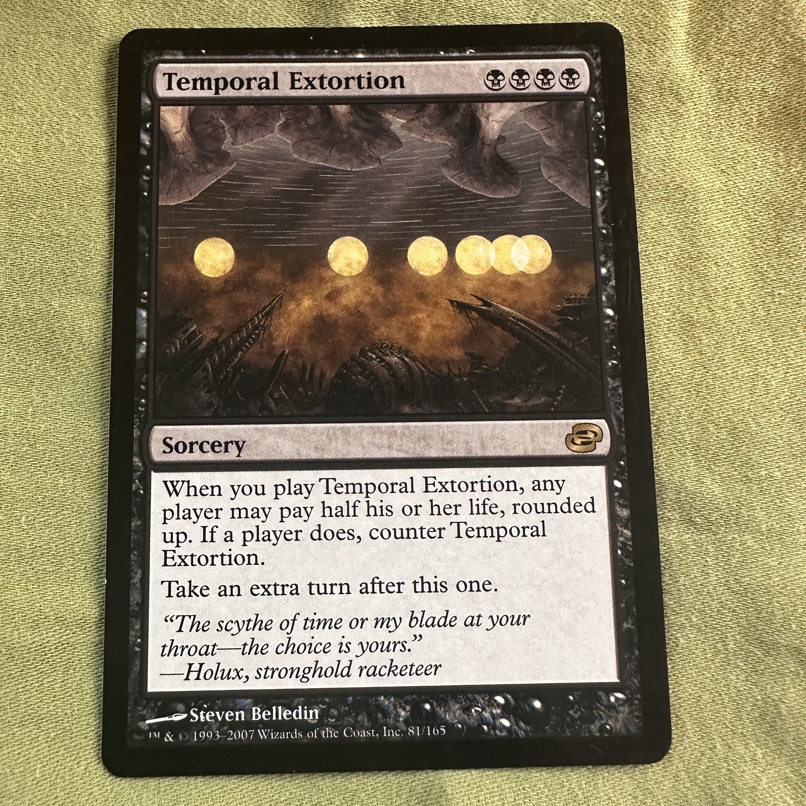 MTG Temporal Extortion - Planar Chaos #081 MTG Temporal Extortion - Planar Chaos #081