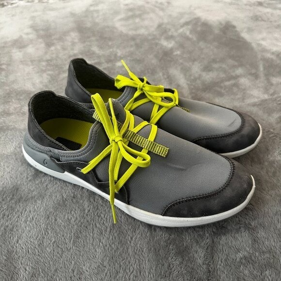 Olukai Miki Li Sneakers Shoes Gray Women\'s size 39 US 9 Olukai Miki Li Sneakers Shoes Gray Women\'s size 39 US 9