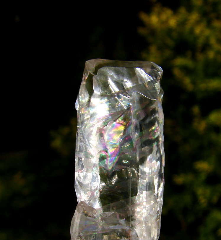 WHITE ICE ELESTIAL MOLDAVITE CALCITE CRYSTAL RECORDS...RARE