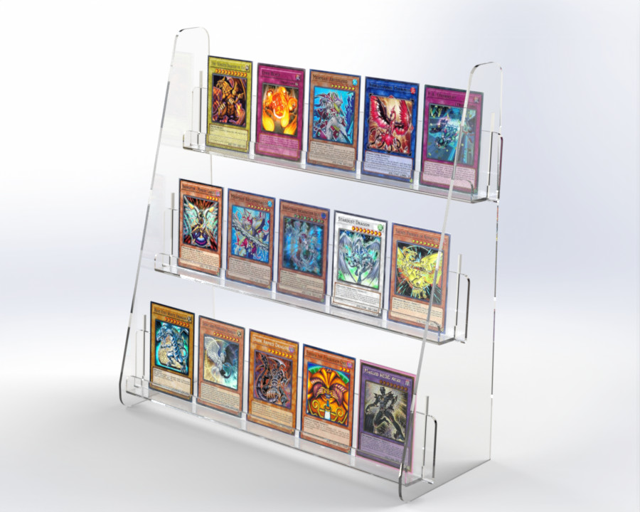 Acrylic Collector Card Display Stand Rack Shelf; Fit Ikea Detolf and Others Acrylic Collector Card Display Stand Rack Shelf; Fit Ikea Detolf and Others