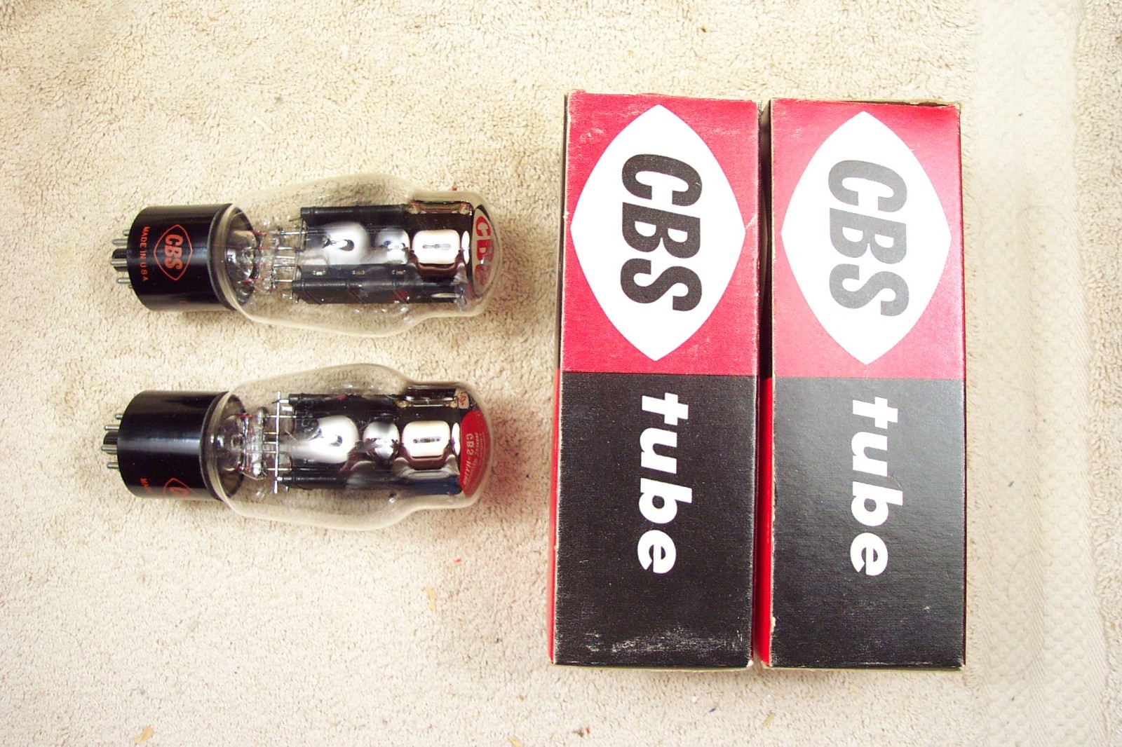 2, NEW, RCA-CBS, 5AS4 tall, shouldered glass, match date pr2, uprate 5U4G, 5U4GB 2, NEW, RCA-CBS, 5AS4 tall, shouldered glass, match date pr2, uprate 5U4G, 5U4GB
