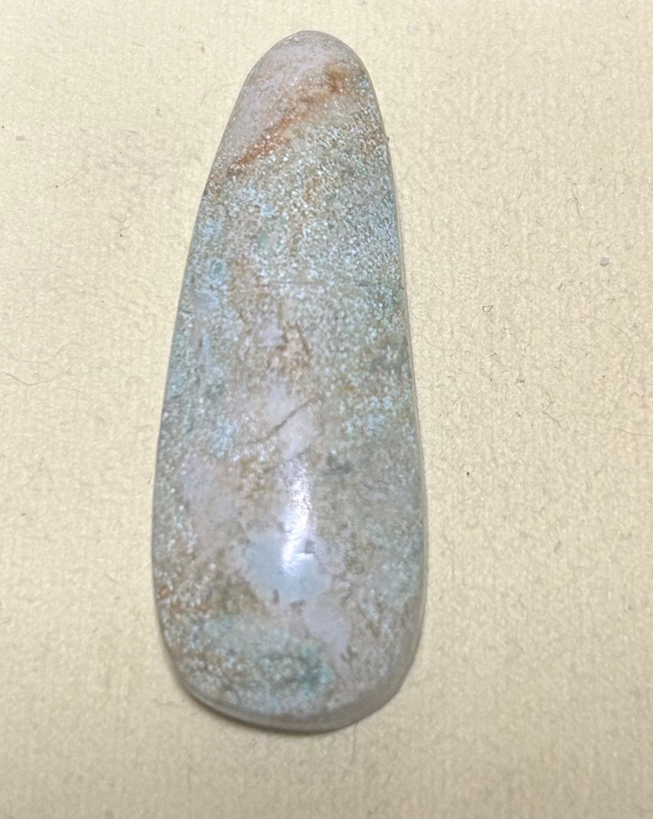 62.95ct Nevada Number 8 Turquoise Cabochon 56mm Freeform