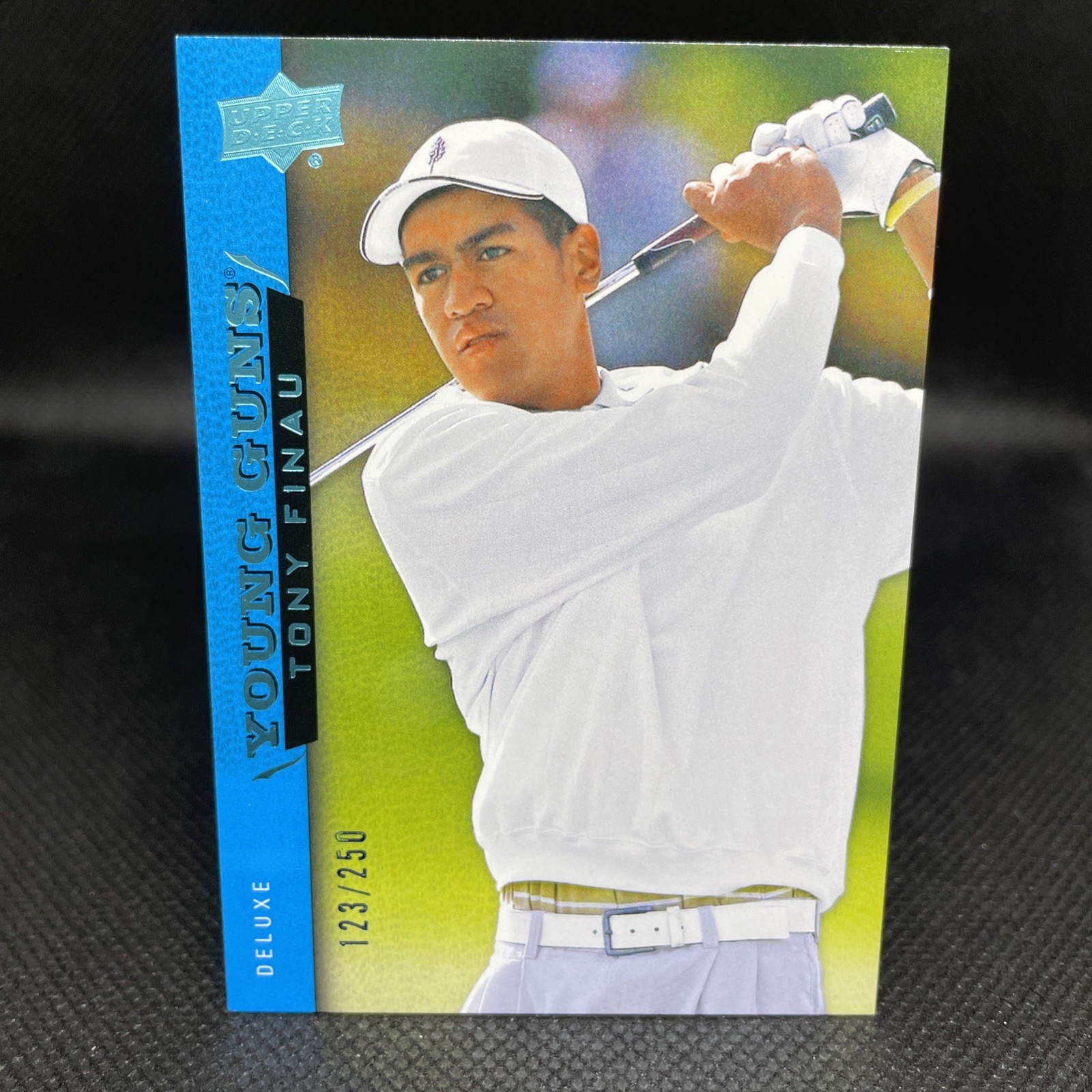 2026 Upper Deck Golf Tony Finau #137 Young Guns Deluxe /250