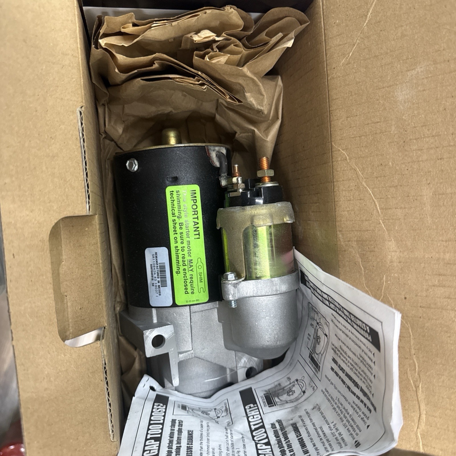 Starter Motor-Premium Remy 26068 Reman Starter Motor-Premium Remy 26068 Reman