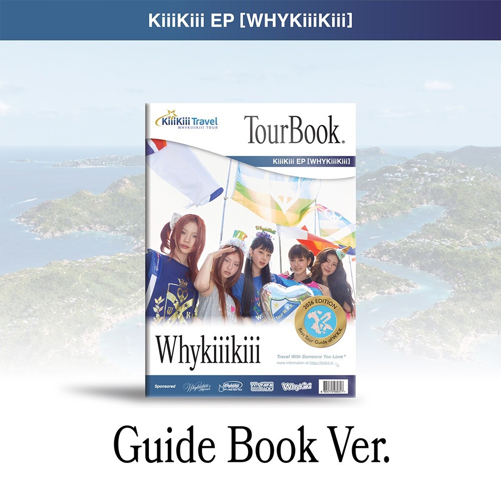 KIIIKIII [WHYKIIIKIII] EP Album GUIDE BOOK Ver/CD+Photo Book+Ticket+2 Card+GIFT