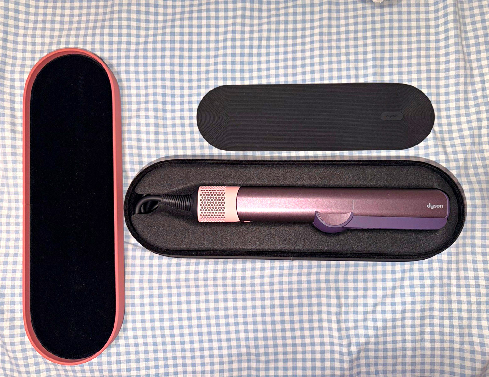 Dyson- Airstrait Straightener Jasper Plum. Limited Edition Color only used twice Dyson- Airstrait Straightener Jasper Plum. Limited Edition Color only used twice